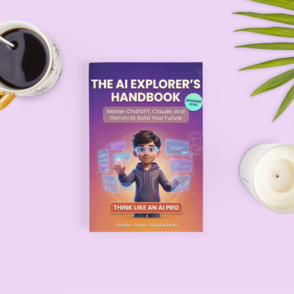 The AI Explorer’s Handbook A Beginner-Friendly AI Workbook for Kids Ages 8–14