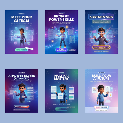 The AI Explorer’s Handbook A Beginner-Friendly AI Workbook for Kids Ages 8–14